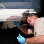 Fiberglass repair for boats