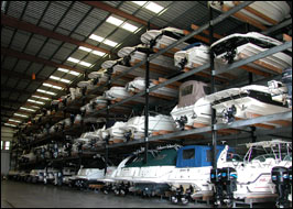 boat storage Panama City Beach - wet slips and dry storage